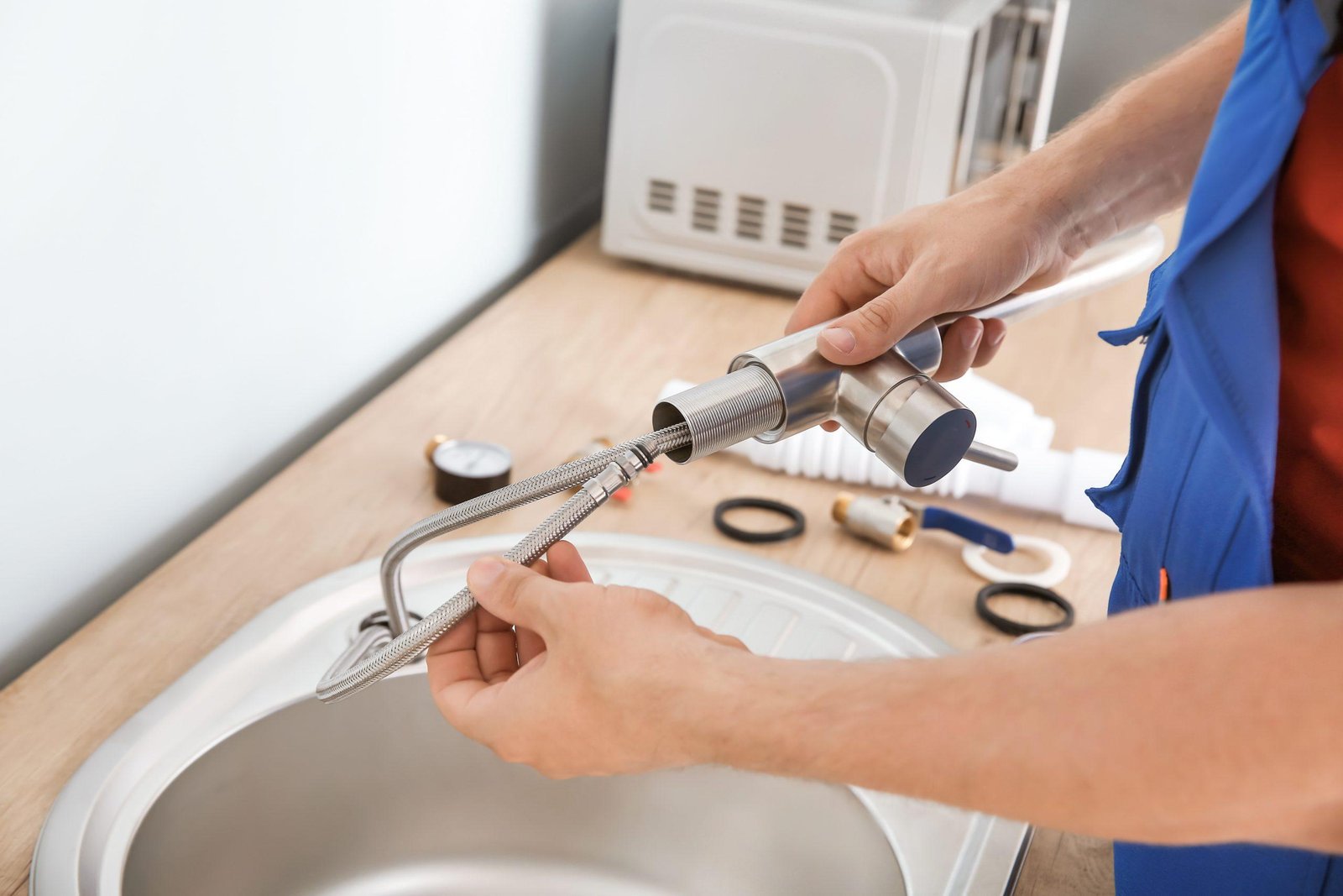 kitchen sink replacement pride plumbing